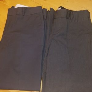 Two pairs of Banana Republic slacks
